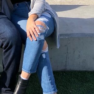 Hudson Ripped Nico Skinny Jeans